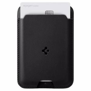 Spigen Valentinus Magnetinė piniginė su MagSafe - juoda