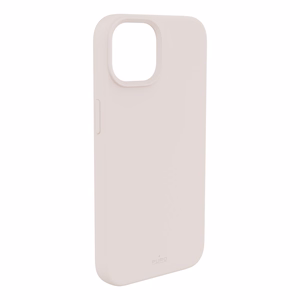 Puro Icon Cover dėklas, skirtas iPhone 14 Plus / 15 Plus, smėlio rausvas