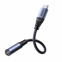 Joyroom SY-C01 USB-C DAC adapteris į 3.5 mm mini lizdą - juodas