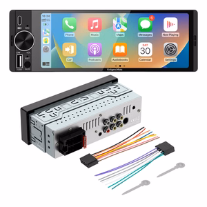 Krüger&Matz KM2016 – 1-DIN automobilinis radijas su CarPlay ir Android Auto