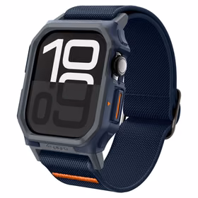 Spigen Lite Fit "Pro" dėklas Apple Watch 10 (46mm) tamsiai mėlynas