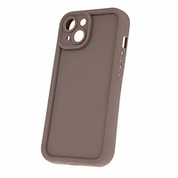 Rim TPU dėklas for iPhone 12 Pro 6,1" rudas