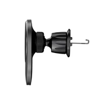 Tech-Protect MM15W-V1 automobilinis telefono laikiklis su MagSafe 15W indukciniu įkrovikliu, tvirtinamas prie oro angos - juodas