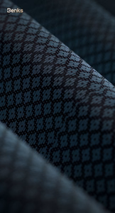 Benks Magnetic Armor Air Armor Grid Kevlar dėklas metaliniu rėmeliu 600D (A068) iPhone 17 Air auksinis