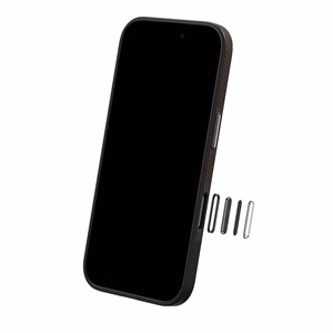 Benks Magnetinis Armor Pro Kevlar dėklas Metalinis rėmas 600D (D065) Iphone 16 Pro juodas (Kameros valdymo mygtukas)