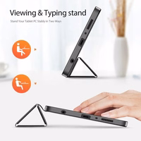 Dėklas Dux Ducis Domo Samsung X110/X115 Tab A9 8.7/X130/X135 Tab A11 8.7 juodas