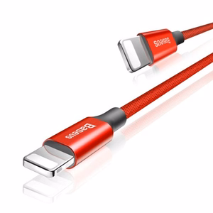 Kabelis Baseus Yiven Lightning - USB-A 180 cm (raudona)