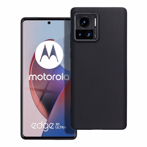 Matinis dėklas telefonui MOTOROLA EDGE 30 Ultra juodas