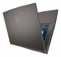 MSI Thin 15 B13VE-3091XPL Intel® Core™ i5 i5-13420H Knyginis kompiuteris 39,6 cm (15.6") „Full HD“ 16 GB DDR4-SDRAM 512 GB SSD NVIDIA GeForce RTX 4050 Wi-Fi 6E (802.11ax) NoOS Juoda