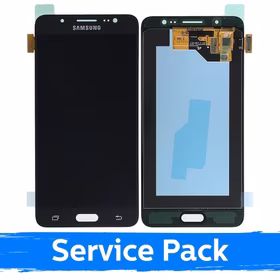Ekranas skirtas Samsung J510 J5 2016 juodas (Service Pack)