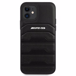 AMG odinis dėklas su įspaustomis linijomis iPhone 12 mini - juodas