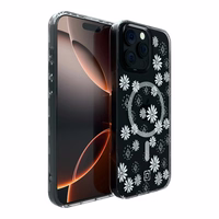 Incipio Forme MagSafe - dėklas iPhone 16 Pro Max (Ditzy Floral sidabrinis)