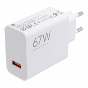 XIAOMI originalus įkroviklis USB A QC3.0 3A 67W MDY-12-EH baltas bulk