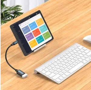 Vention USB 3.1 (Gen 1) C Male į A Female OTG laidas 0.15M, juodas, PVC