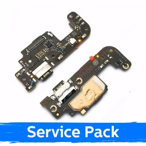 Įkrovimo jungtis skirta Xiaomi Poco X3 GT su flex kabeliu / Plata (Service Pack)