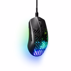 SteelSeries Aerox 3 USB-C - 8500 CPI optinė žaidimų pelė – ATNAUJINTA (Onyx)