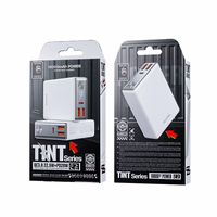 WEKOME WP-27 Tint Series - Power bank 10000 mAh Super Fast Charging USB-C PD 20W + 2x USB-A QC3.0 22.5W (baltas)