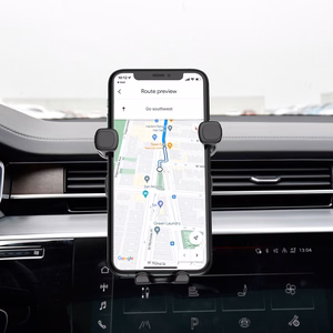 Wozinsky gravitacinis automobilio telefono laikiklis juodas (WCHBK7)