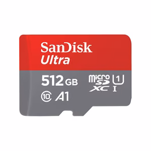 SanDisk microSDXC 512GB UHS-I SDSQUNR-512G-GN6TA