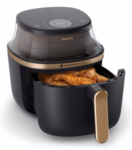 Philips 3000 series NA322/00 fryer Single 4.2 L Stand-alone 1400 W Hot air fryer Copper, Black