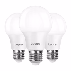 LEPRO 100089-WW-EU-3 LED-лампа, E27, A60, 8.5W (60W), 806 lm, 2700K (тёплый белый свет), 180°, упаковка 3 шт