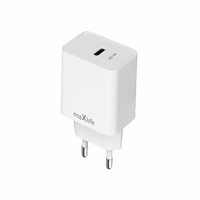Maxlife MXTC-13-20C PD QC įkroviklis 1x USB-C 20W baltas