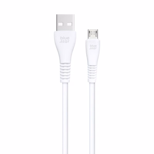 Laidas USB A į Micro USB Blue Star 2A 12W 1 m PJ-DG3-A baltas