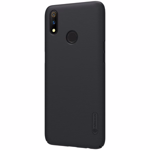 Nillkin Super Frosted Shield dėklas, skirtas Realme 3 Pro / Realme X Lite, juodas