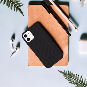 Tel Protect Liquid Air Case dėklas telefonui Iphone 12 Mini juodas