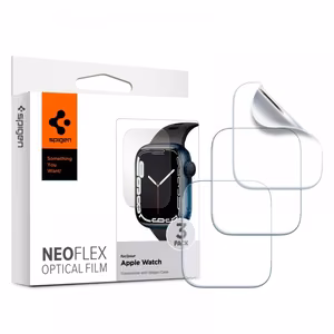 Spigen apsauginė plėvelė Neo Flex 3 rinkinys Apple Watch 4 / 5 / 6 / 7 / 8 / SE (44 / 45 mm)