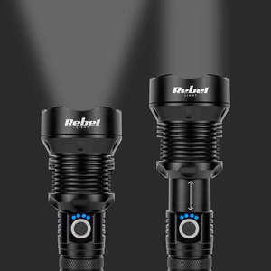 Rechargeable flashlight, 20 W
