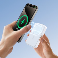 Išorinė baterija Power Bank Joyroom JR-W020 20W Magnetic Wireless 10000mAh balta