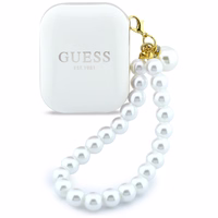 Guess Pearl Strap TWS ausinės baltas