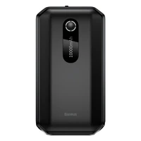 "Baseus" maitinimo bankas "Power Starter" starteris "Jump Starter" 10000mAh 12V (1000A / 500A) maitinimo bankas + krokodilo spaustukai, juodos spalvos (CGNL020101)