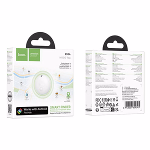 Hoco E93A sekiklis suderinamas su Google Find My Device baltas
