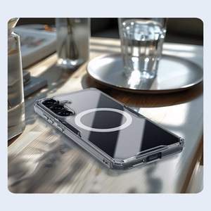 Nillkin Nature TPU Pro Magnetinis dėklas telefonui su MagSafe Samsung S25 - Baltas