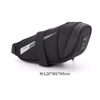 SAHOO Dviračio krepšys (131432-SA) vandeniui atsparus 0,6L