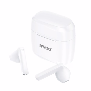 BWOO belaidės TWS ausinės BW94-WH baltos spalvos