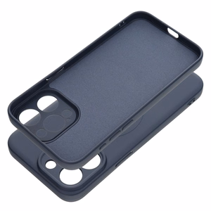 Dėklas Silicone Mag Cover (MagSafe) skirtas iPhone 15 Pro Max mėlynas