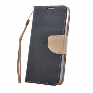 "Smart Fancy" dėklas "iPhone 16 Pro 6,3" black-gold