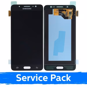 LCD Display Compatible With Samsung J510 2016 J5 Black (Service Pack)