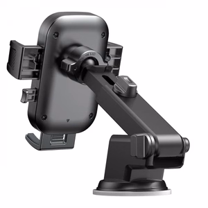 Car Holder Joyroom "JR-OK6" Black (not magnetic / sticky pad)