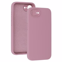 Dėklas telefonui Silicone Lite for Iphone 16e - pilkas (m)
