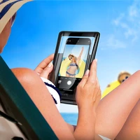 Atsparus vandeniui dėklas mobiliajam telefonui Hoco BAG32 juodas