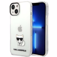 Dėklas telefonui Karl Lagerfeld KLHCP14MCTTR iPhone 14 Plus 6.7\" skaidrus / skaidrus Choupette Body