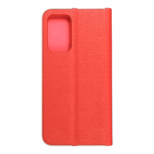 LUNA Book Gold dėklas telefonui SAMSUNG A52 5G / A52 LTE (4G) / A52s 5G raudonas