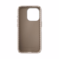 Speck Presidio2 Grip - iPhone 15 Pro dėklas (Bleached Bone / Heirloom auksinis / Hazel rudas)