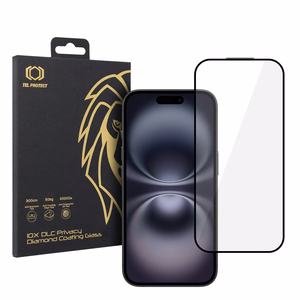 Grūdintas stiklas Tel Protect 10X HD DLC Diamond Coating skirtas Iphone 16
