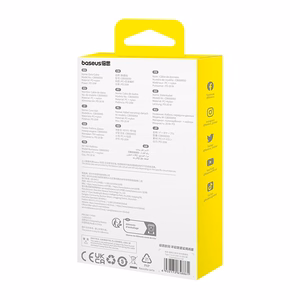 Baseus Gem USB-C ir iP greitojo įkrovimo kabelis 1 m 20 W Violetinė