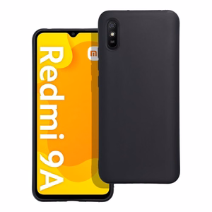 Dėklas telefonui XIAOMI Redmi 9A / 9AT matinis - juodas